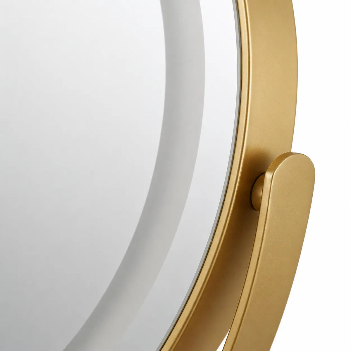 Elegant LED Vanity Mirror with 3 Light Modes & 15x Magnifying Mirror