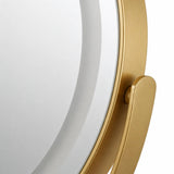 Elegant LED Vanity Mirror with 3 Light Modes & 15x Magnifying Mirror