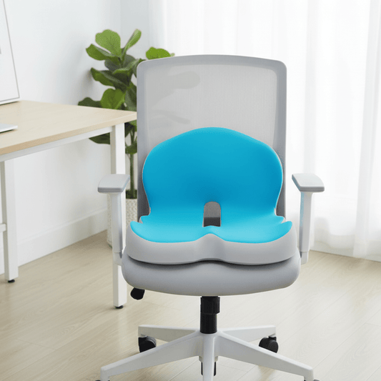 ErgoComfort - Memory Foam Seat Cushion for Chair Support
