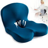 ErgoComfort - Memory Foam Seat Cushion for Chair Support