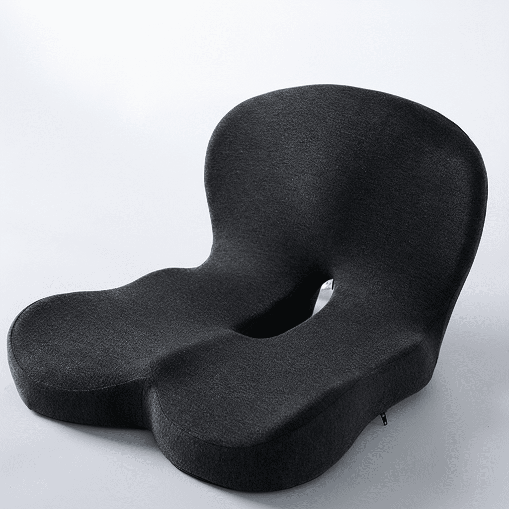 ErgoComfort - Memory Foam Seat Cushion for Chair Support