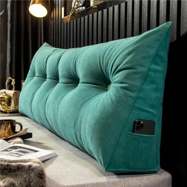 Ergonomic Headboard Pillow Wedge for Ultimate Back Support