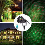 Festive Glow - Outdoor Projector with Vibrant Laser Patterns