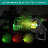 Festive Glow - Outdoor Projector with Vibrant Laser Patterns