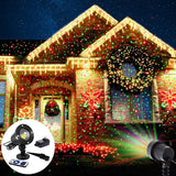 Festive Glow - Outdoor Projector with Vibrant Laser Patterns