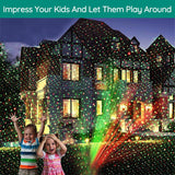 Festive Glow - Outdoor Projector with Vibrant Laser Patterns