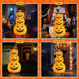 Festive Pumpkin Decoration with 100 LED Lights & Timer