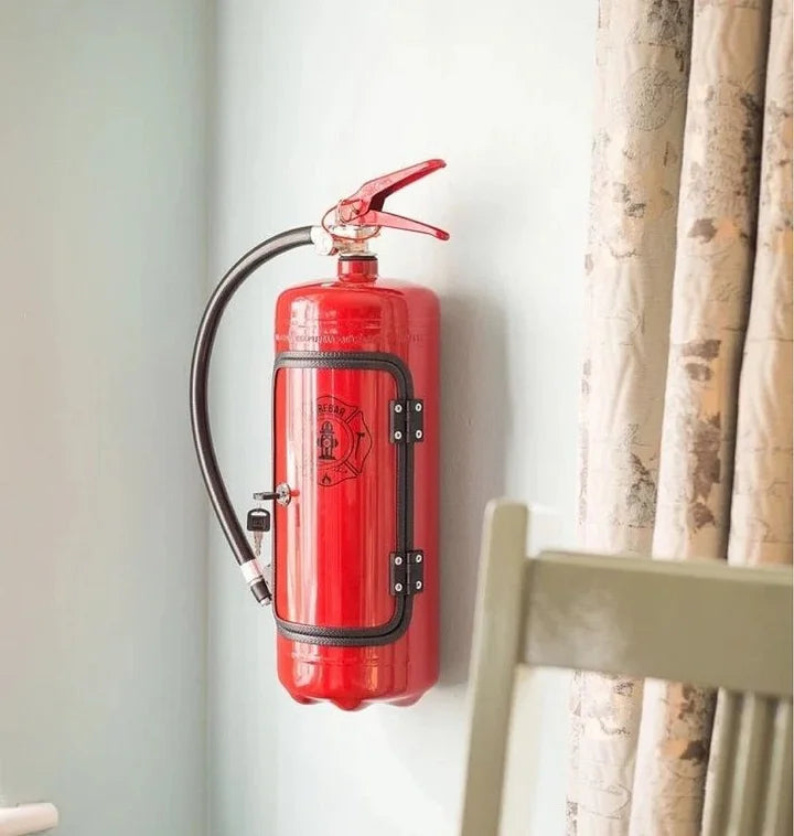 FireBar Hidden Bar - Unique Fire Extinguisher Drink Storage