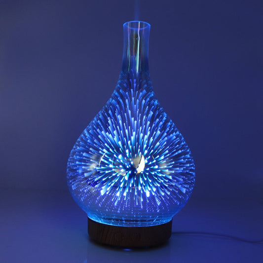 GalaxyGlow - Ultrasonic Aroma Diffuser with 7 LED Colors