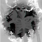 Gothic Halloween Wreath - Spooky Skeleton Pumpkin Decor