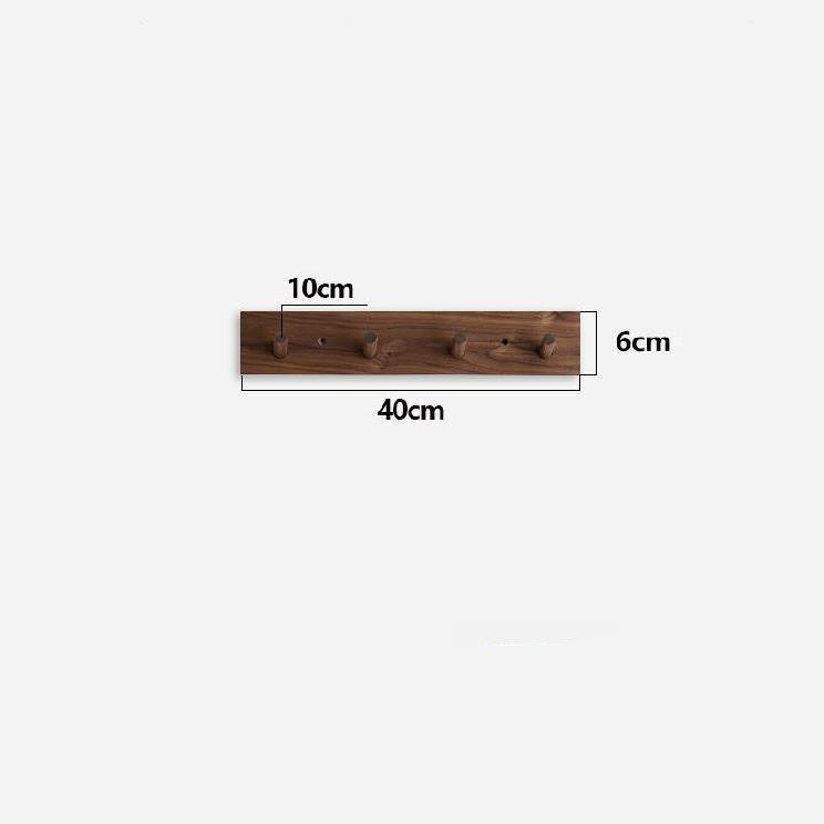 Handmade Wooden Coat Rack - Wall Mounted Japandi Design