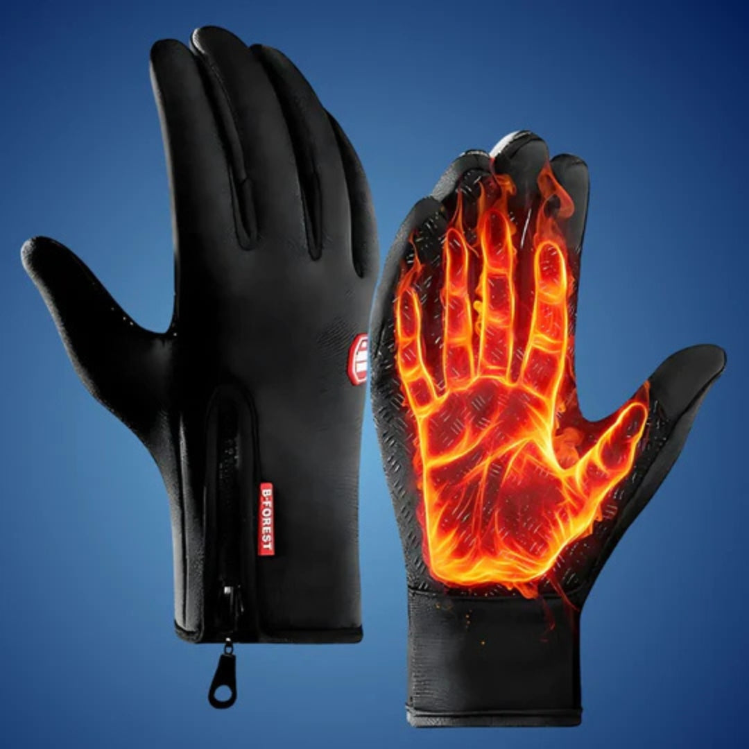 Heated Gloves - Rechargeable Waterproof Touchscreen Compatible Winter Gloves