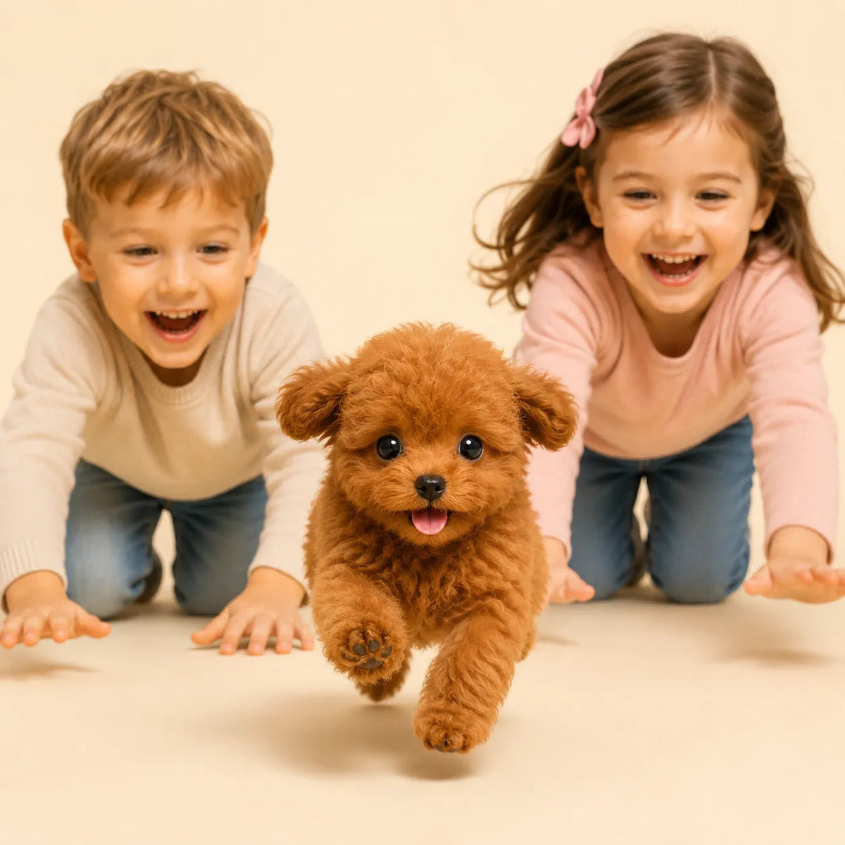 Interactive Robot Dog Toy - Realistic Voice & Touch Response