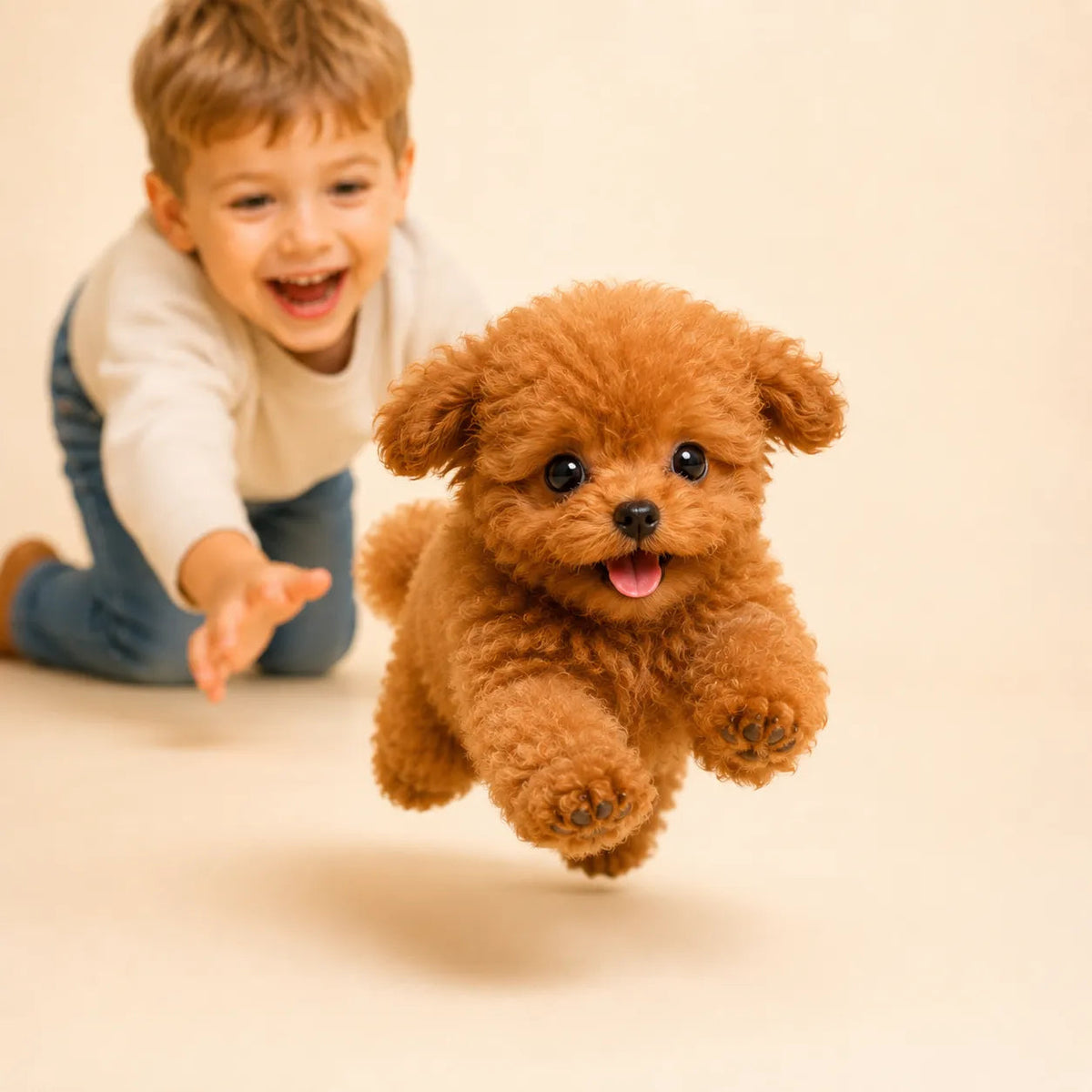 Interactive Robot Dog Toy - Realistic Voice & Touch Response