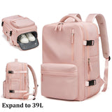 JQMEI Women's Laptop Backpack - 16-Inch Tech Backpack with USB Charger
