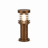 Oriva - Outdoor LED Bollard Light IP65 Solar or Hardwired