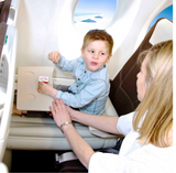 KidComfort Inflatable Airplane Bed - Air Mattress for Kids