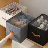 KixNest - Foldable Shoe Organizer for Neat and Dust-Free Storage