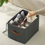 KixNest - Foldable Shoe Organizer for Neat and Dust-Free Storage
