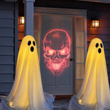 LED Glow Halloween Decor - Scary Outdoor Props for Haunting Atmosphere