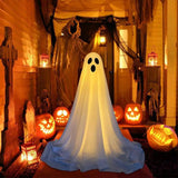 LED Glow Halloween Decor - Scary Outdoor Props for Haunting Atmosphere