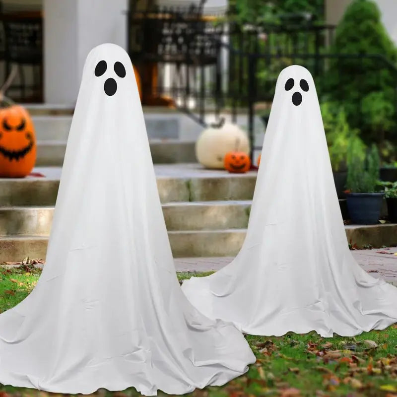 LED Glow Halloween Decor - Scary Outdoor Props for Haunting Atmosphere