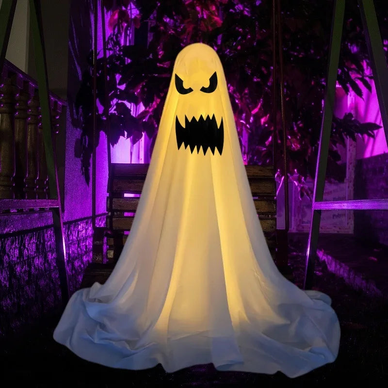 LED Glow Halloween Decor - Scary Outdoor Props for Haunting Atmosphere