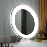 LED Magnifying Makeup Mirror - 10x Magnification & 360° Rotation