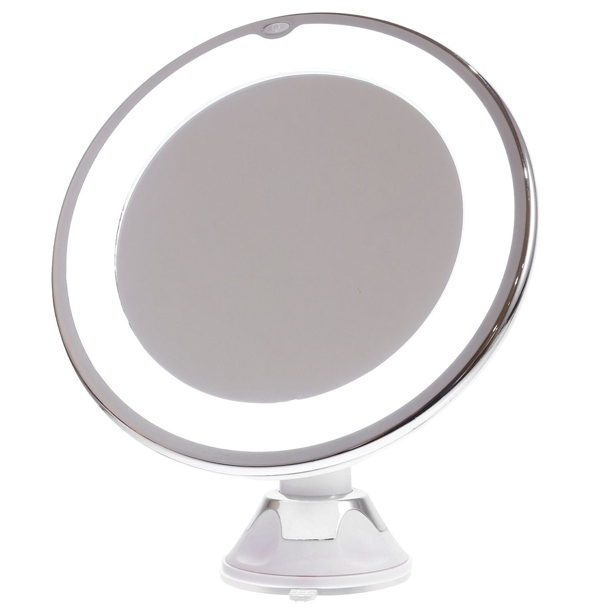 LED Magnifying Makeup Mirror - 10x Magnification & 360° Rotation