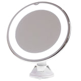 LED Magnifying Makeup Mirror - 10x Magnification & 360° Rotation
