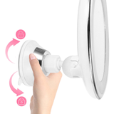 LED Magnifying Makeup Mirror - 10x Magnification & 360° Rotation
