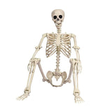 Life-Size Halloween Skeleton Decoration - Posable Figure for Spooky Displays