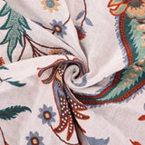 Liora Vintage Reversible Soft Cotton Blanket with Floral Design