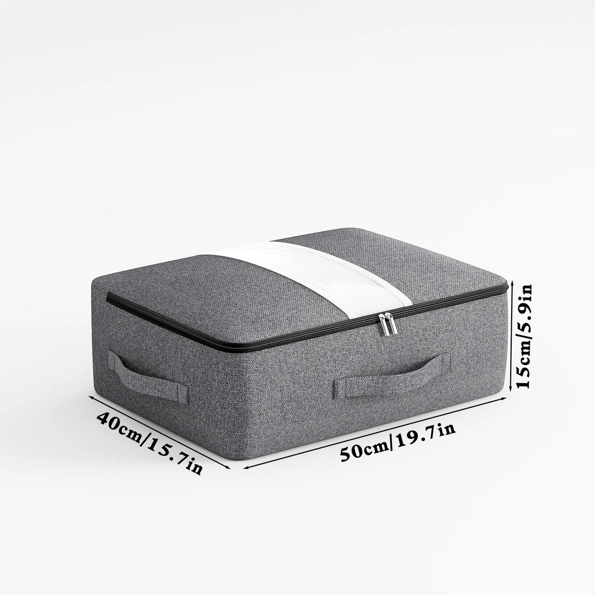 Livono Extra Large Storage Bag for Clothes with Viewing Window