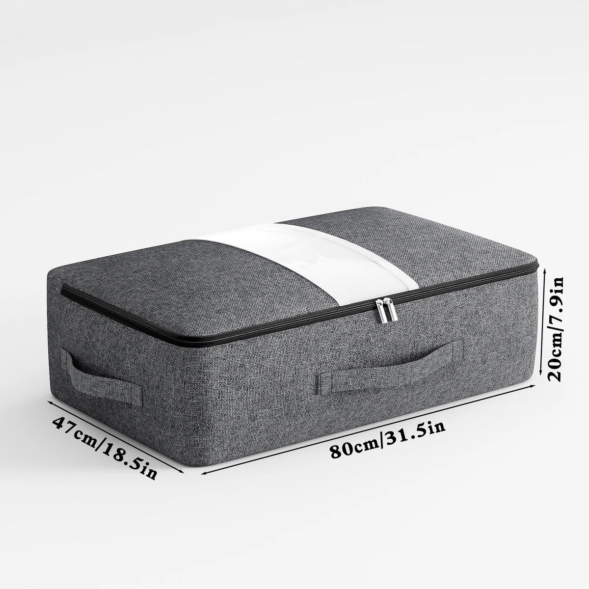 Livono Extra Large Storage Bag for Clothes with Viewing Window