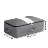 Livono Extra Large Storage Bag for Clothes with Viewing Window