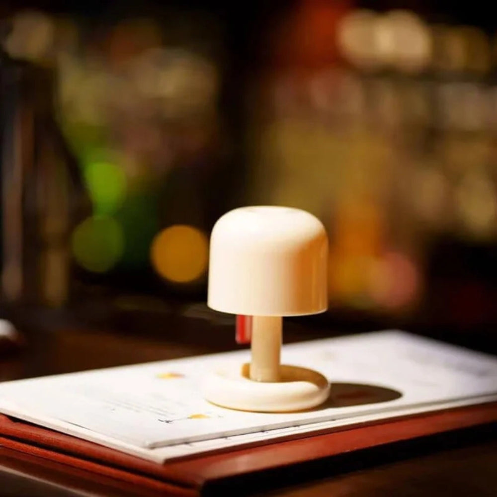 Lumia Mini Mushroom Night Light - Portable Soft Glow Lamp