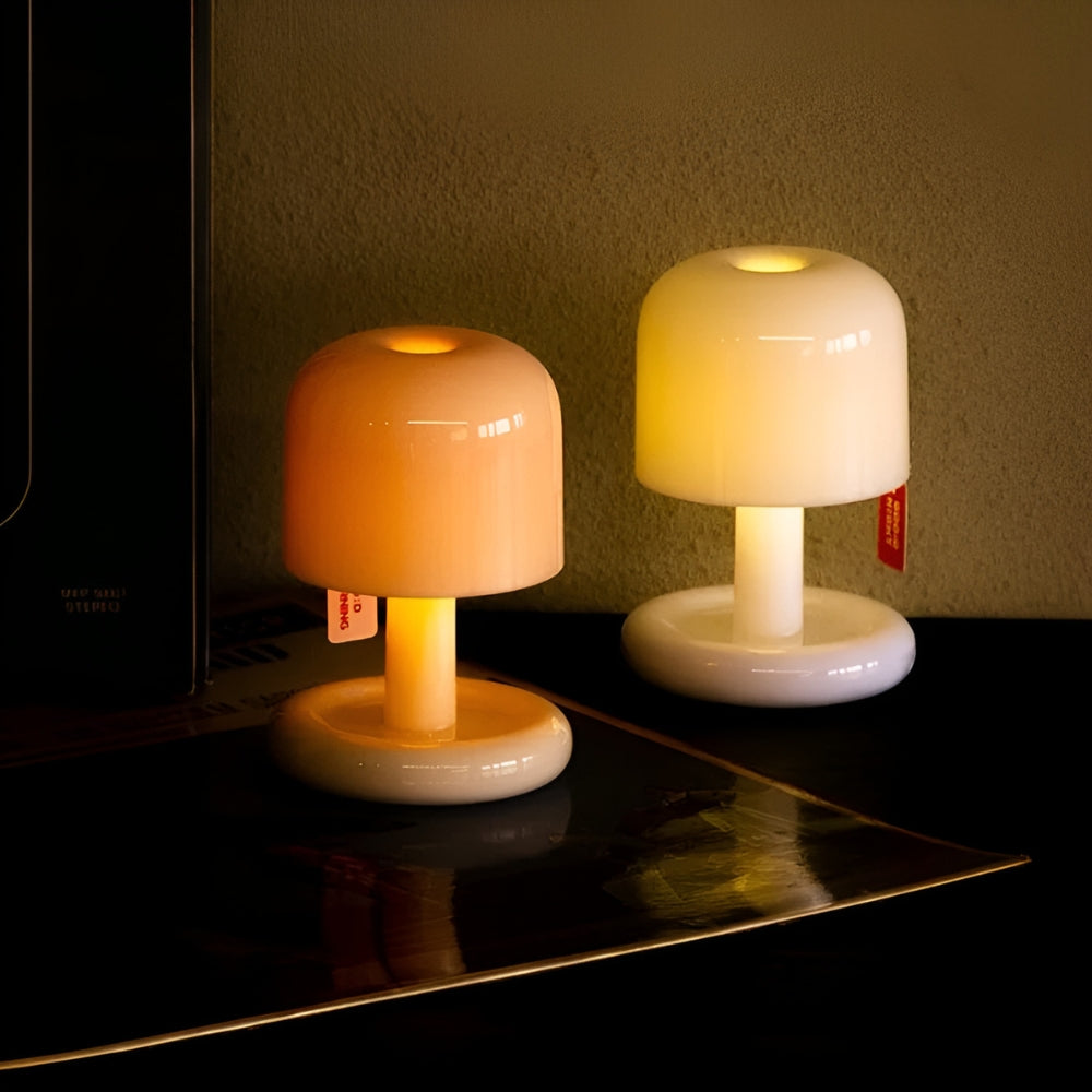 Lumia Mini Mushroom Night Light - Portable Soft Glow Lamp