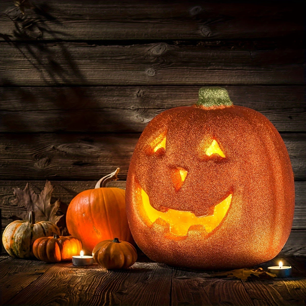 Luminous Pumpkin - Battery Operated Halloween Decoration