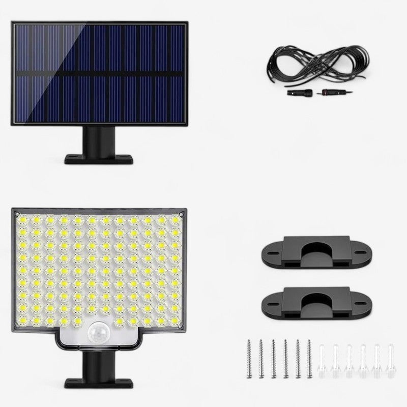 LumoGuard - 106 LED Solar Motion Sensor Security Light