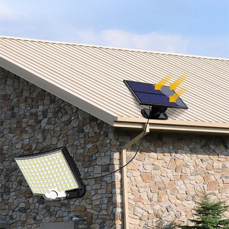 LumoGuard - 106 LED Solar Motion Sensor Security Light