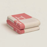 LuxBlanket - Cashmere and Wool Throw Blanket for Cozy Comfort