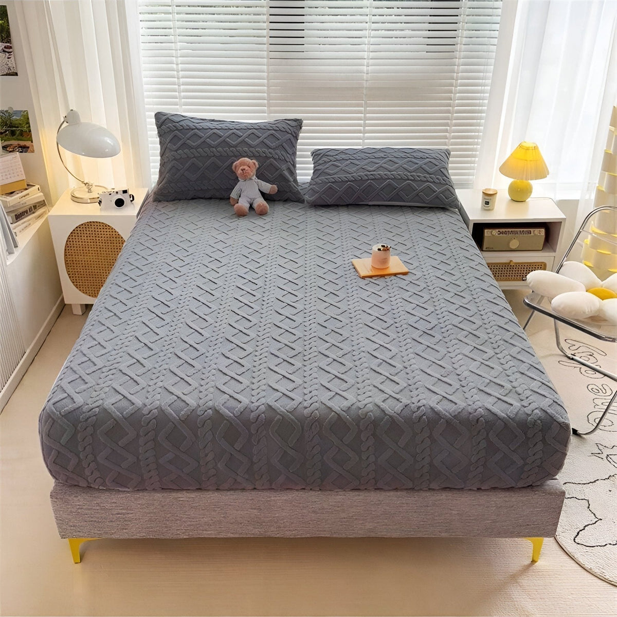 Luxurious Sherpa Velvet Bedding Set - Soft, Cozy & Durable