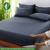 Luxury Bamboo Deep Fitted Sheet - Soft, Breathable Comfort for King Size