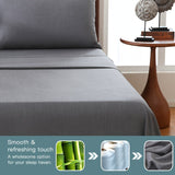 Luxury Bamboo Deep Fitted Sheet - Soft, Breathable Comfort for King Size
