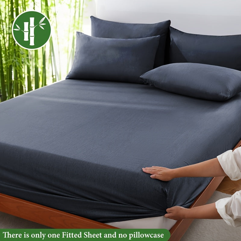 Luxury Bamboo Deep Fitted Sheet - Soft, Breathable Comfort for King Size