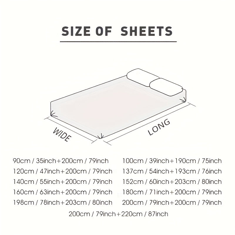 Luxury Bamboo Deep Fitted Sheet - Soft, Breathable Comfort for King Size