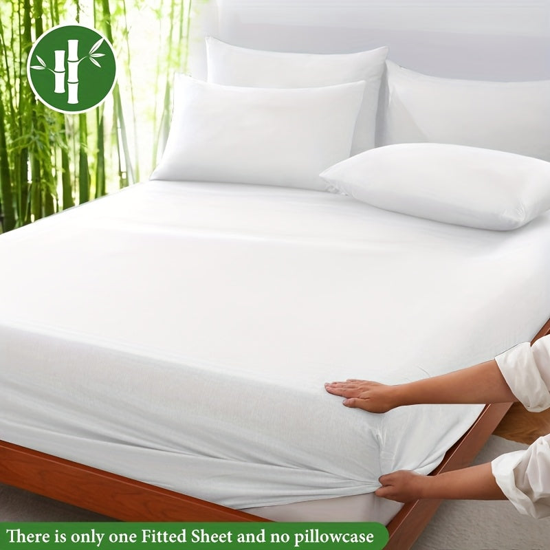 Luxury Bamboo Deep Fitted Sheet - Soft, Breathable Comfort for King Size