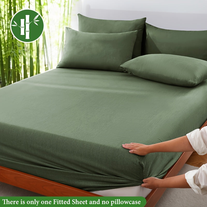 Luxury Bamboo Deep Fitted Sheet - Soft, Breathable Comfort for King Size