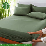 Luxury Bamboo Deep Fitted Sheet - Soft, Breathable Comfort for King Size